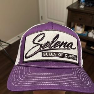 Selena purple trucker/SnapBack hat
